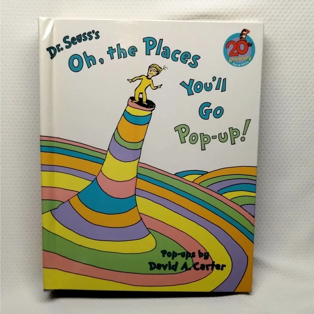 Dr Seuss Oh The Places You Will Go Pop Up David Carter 2010 First Edition Book